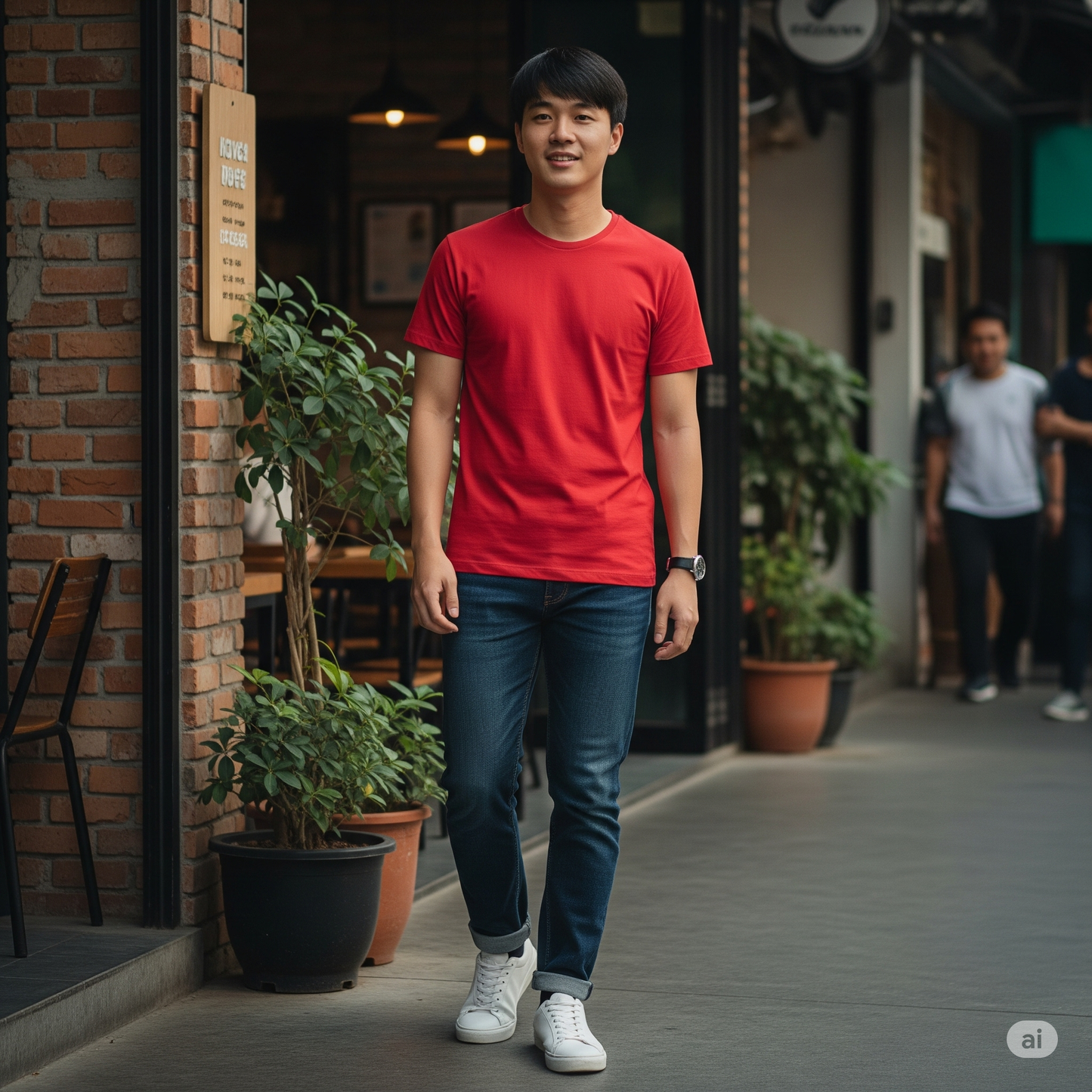 Red – Premium Unisex Solid Cotton Tee