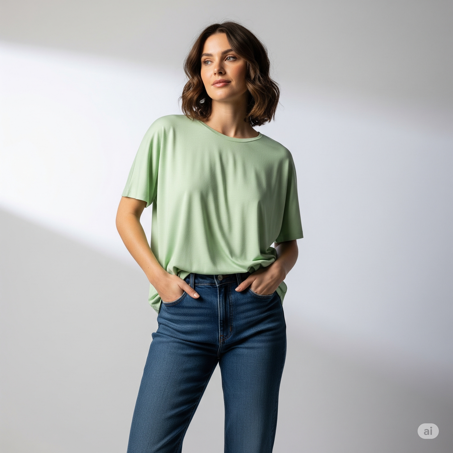 Jade – Premium Unisex Solid Cotton Tee