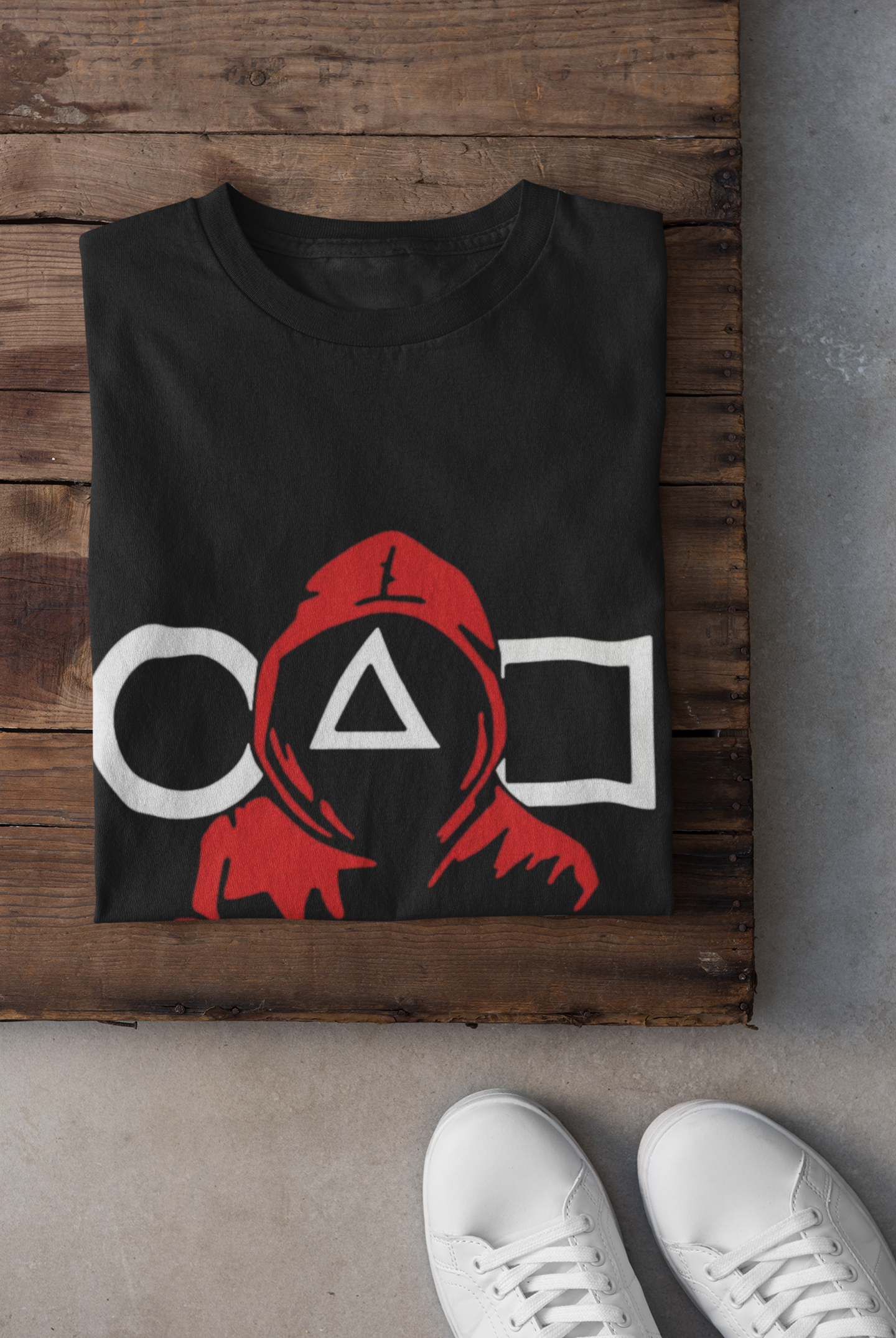 Squid Game Oversized T-Shirt – Unisex Heavyweight Streetwear Tee