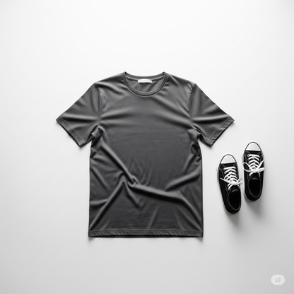 Black – Premium Unisex Solid Cotton Tee