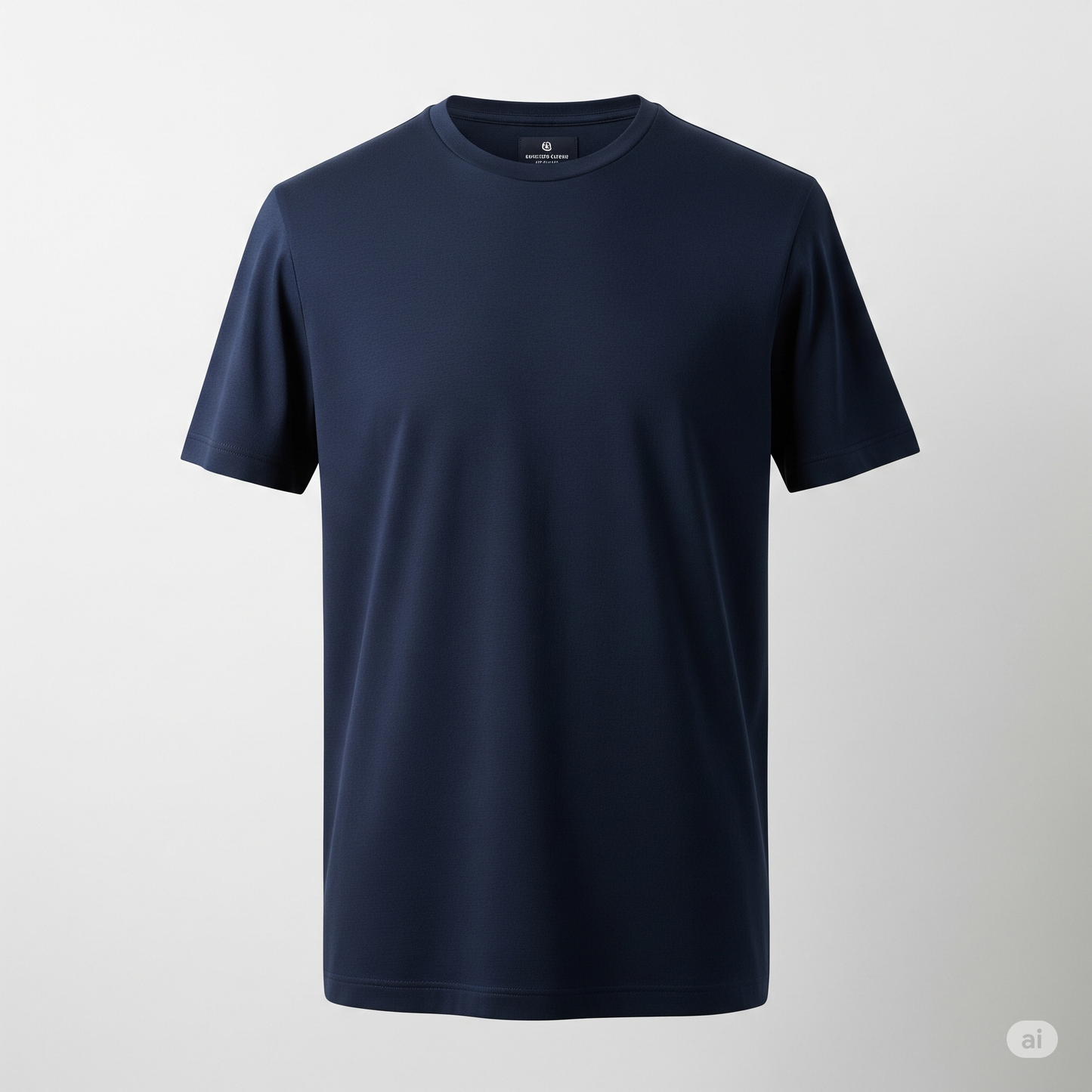 Navy Blue – Premium Unisex Solid Cotton Tee