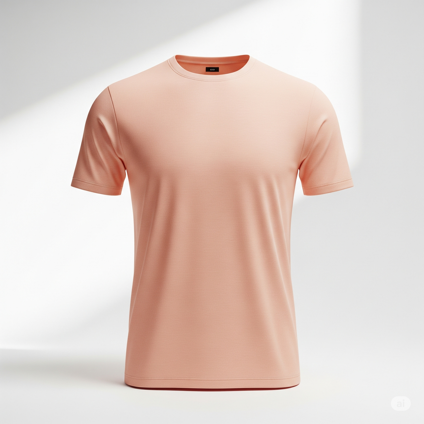 Peach – Premium Unisex Solid Cotton Tee