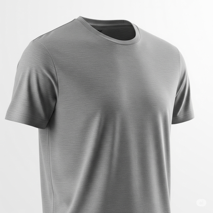Gray – Premium Unisex Solid Cotton Tee