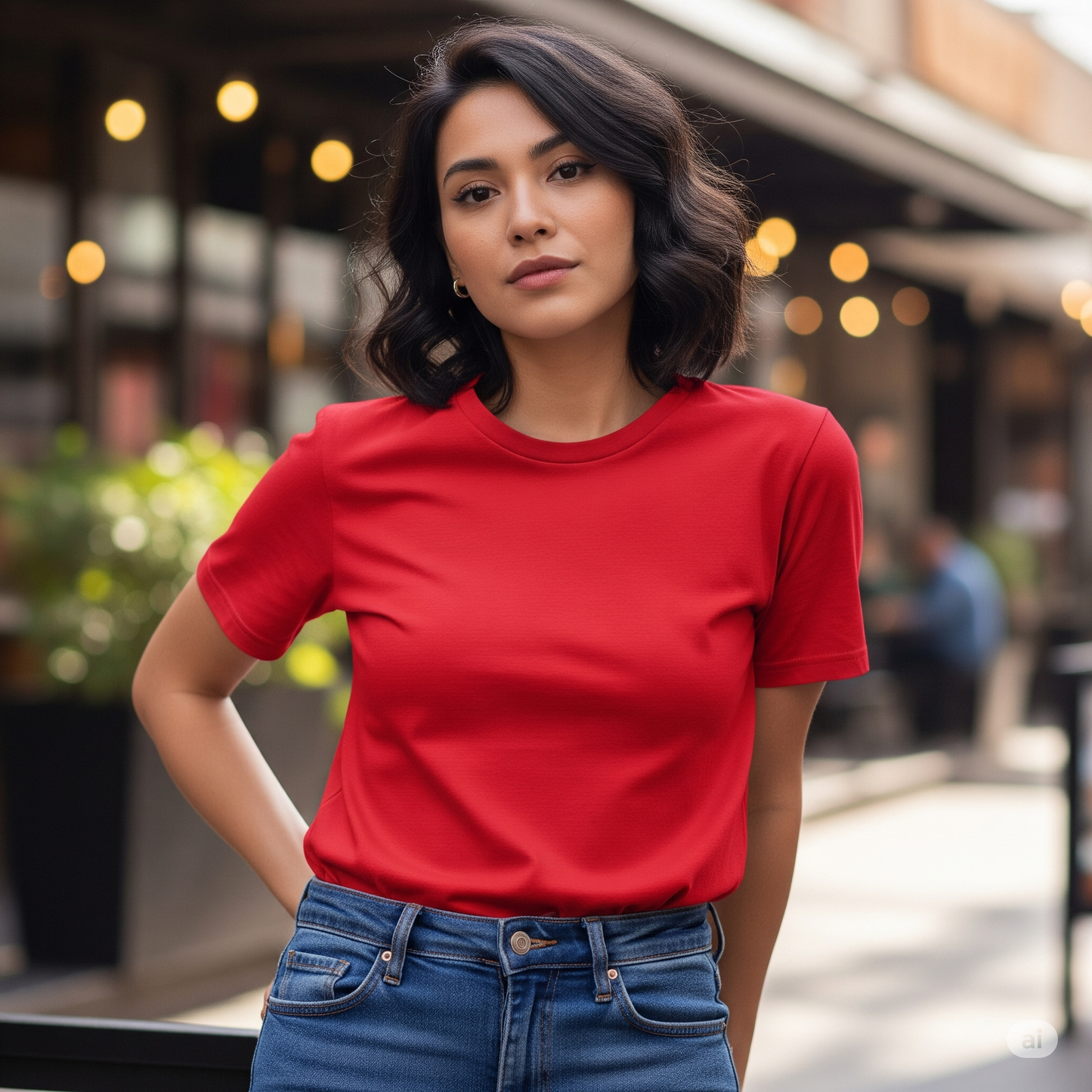 Red – Premium Unisex Solid Cotton Tee