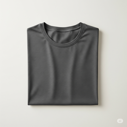 Black – Premium Unisex Solid Cotton Tee