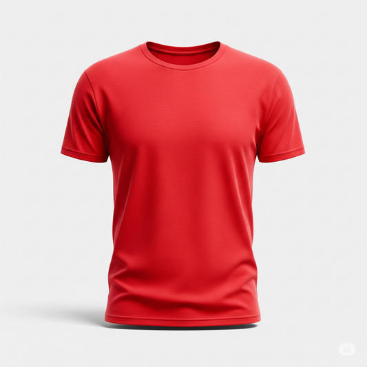 Red – Premium Unisex Solid Cotton Tee