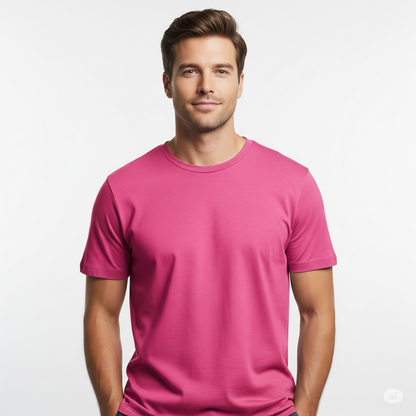 Flamingo – Premium Unisex Solid Cotton Tee