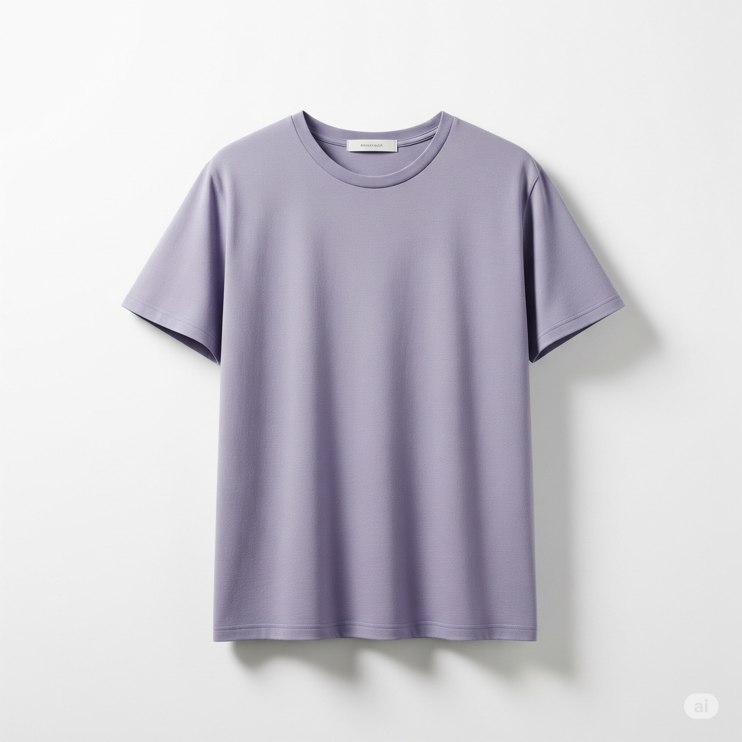 Lavender Luxe – Premium Unisex Solid Cotton Tee