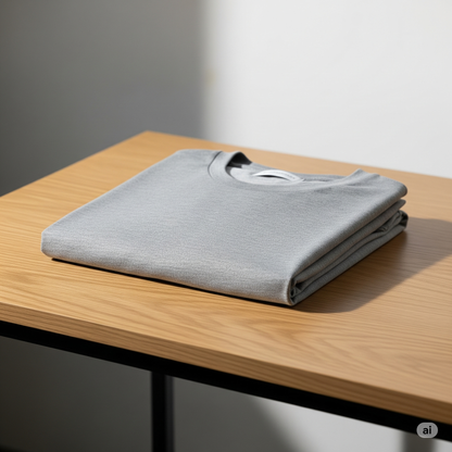 Gray – Premium Unisex Solid Cotton Tee