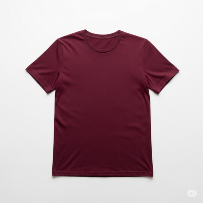 Maroon – Premium Unisex Solid Cotton Tee