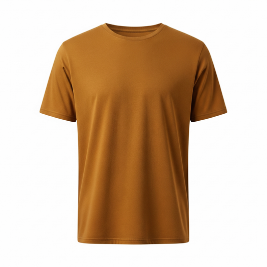Beige – Premium Unisex Solid Cotton Tee