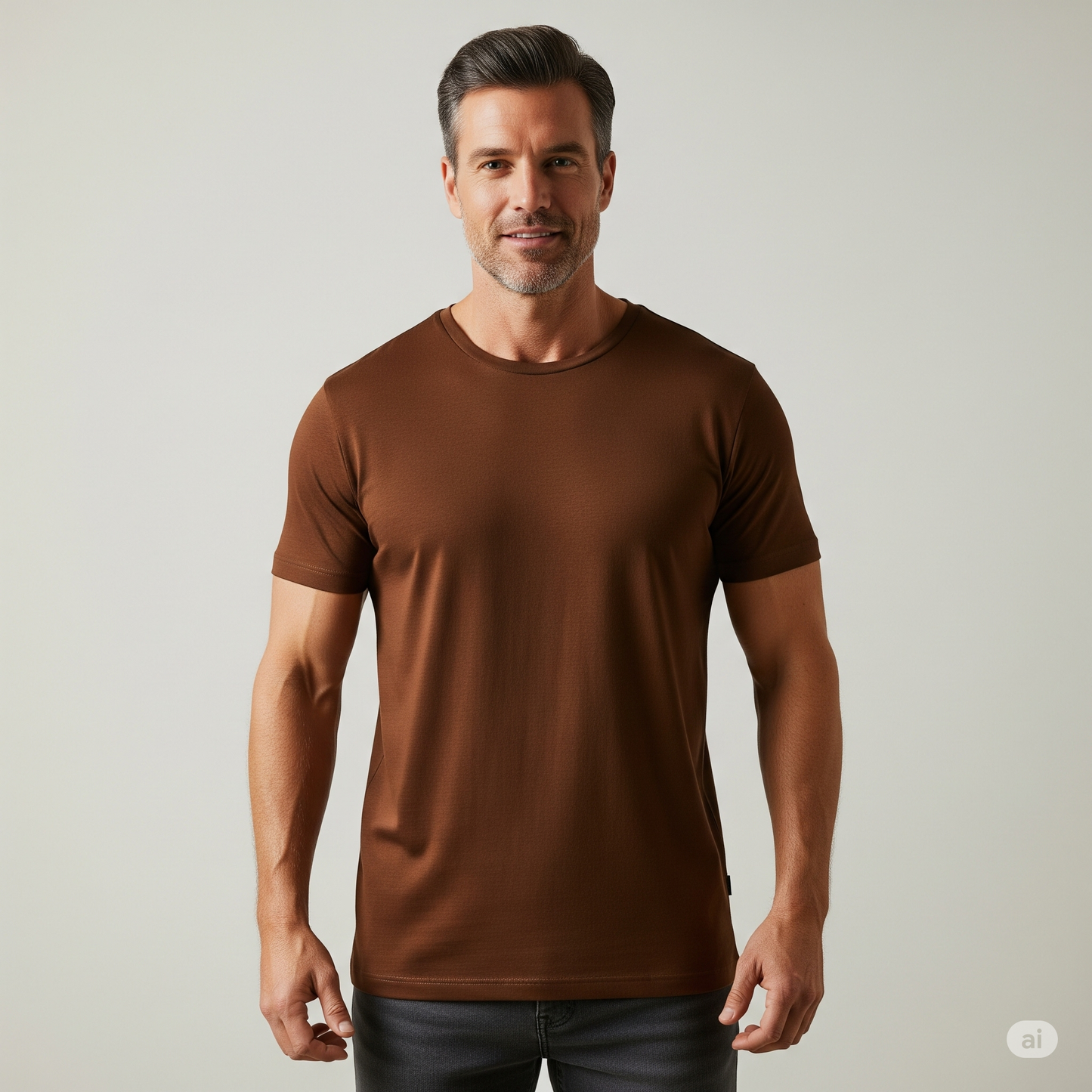 Mushroom – Premium Unisex Solid Cotton Tee