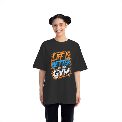 Black Printed Oversized Standard T-Shirt