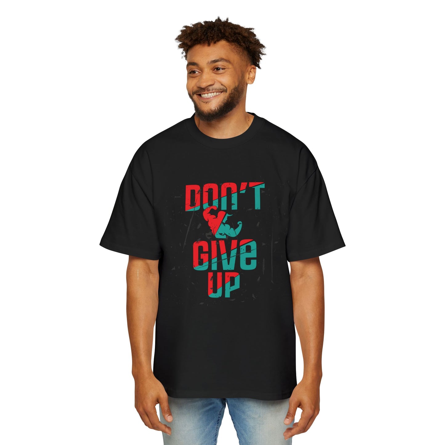 "DON’T " Printed   Oversized T-Shirt – 100% Cotton | Unisex Streetwear Tee