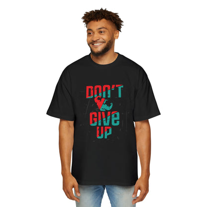 "DON’T " Printed   Oversized T-Shirt – 100% Cotton | Unisex Streetwear Tee