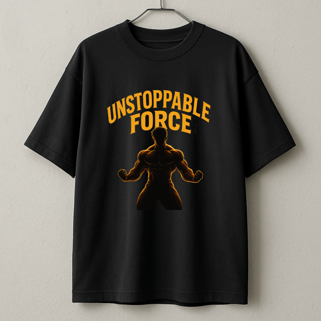 "Unstoppable Force"  Oversized Standard T-Shirt