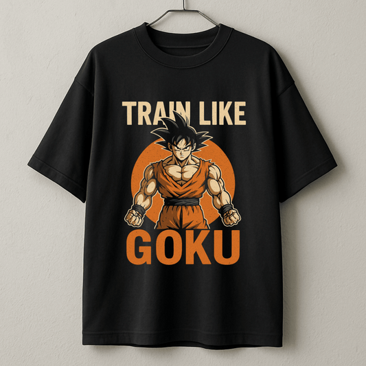 "Train Like Goku"  Oversized  T-Shirt