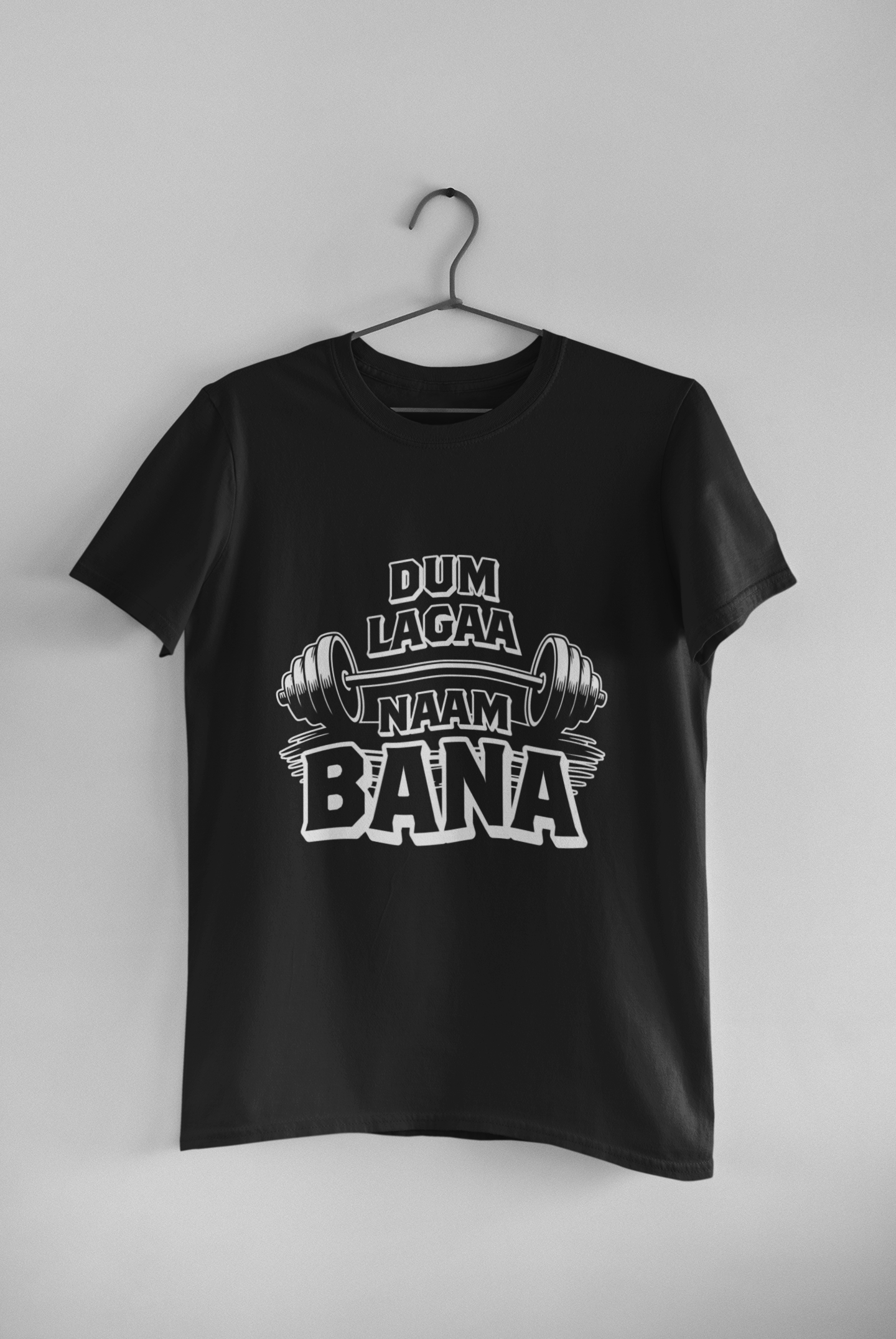 Dum Lagaa Naam Bana -Regular  Gym T-Shirt