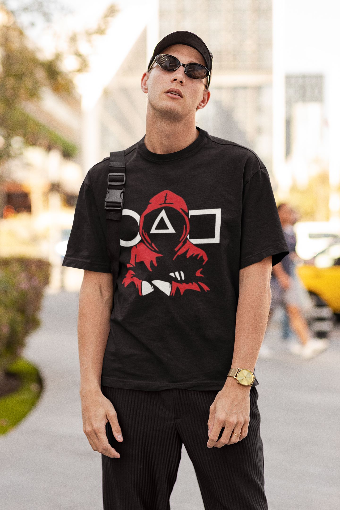 Squid Game Oversized T-Shirt – Unisex Heavyweight Streetwear Tee