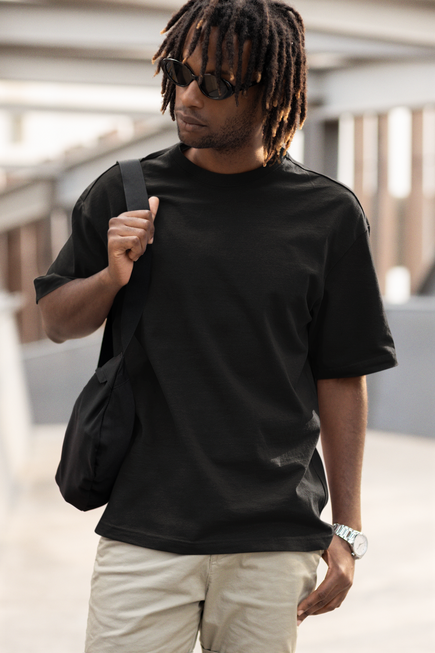 Monkey D. Luffy Oversized T-Shirt | One Piece Anime Streetwear | 240 GSM Cotton