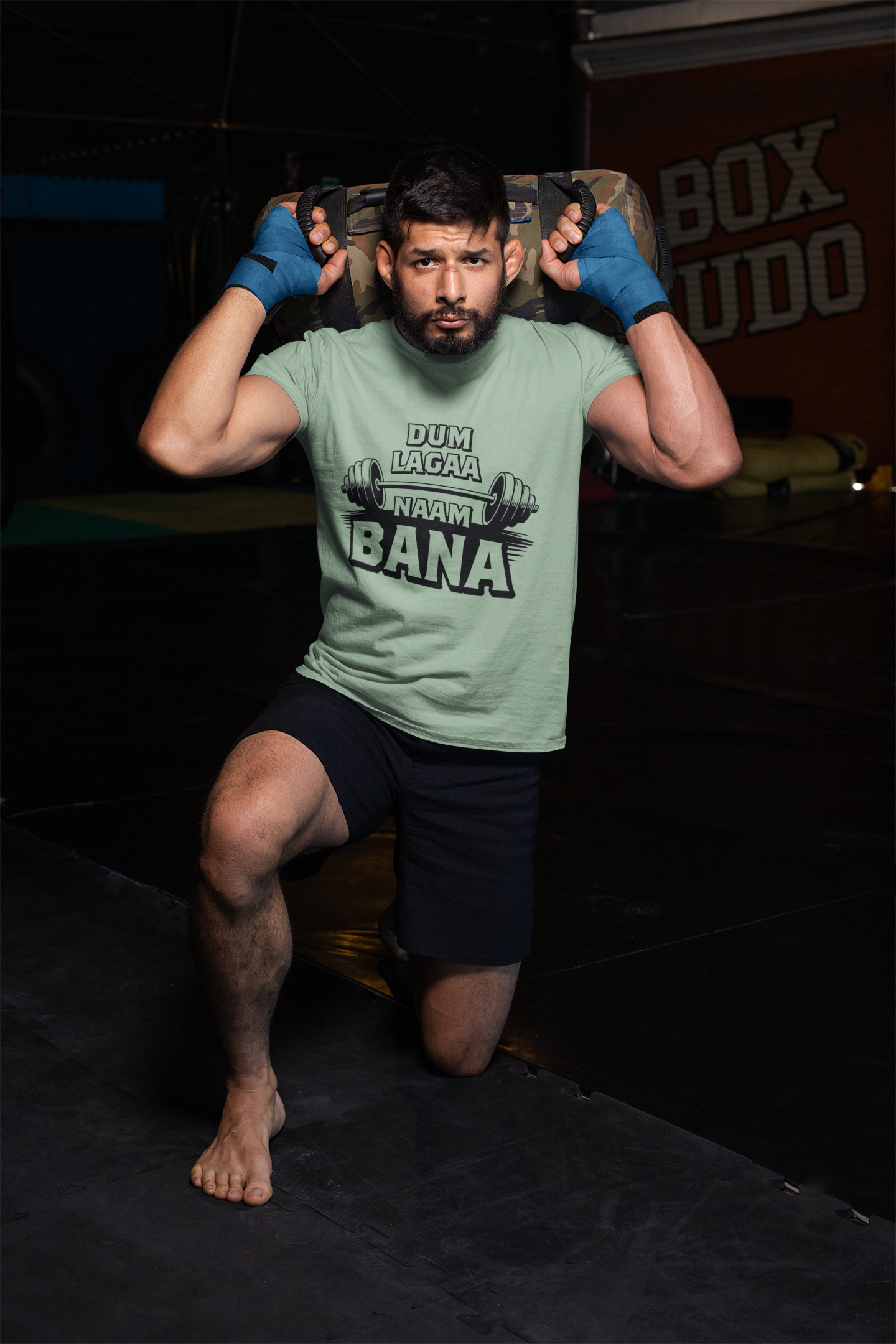 Dum Lagaa Naam Bana – Regular Gym Wear T-Shirt